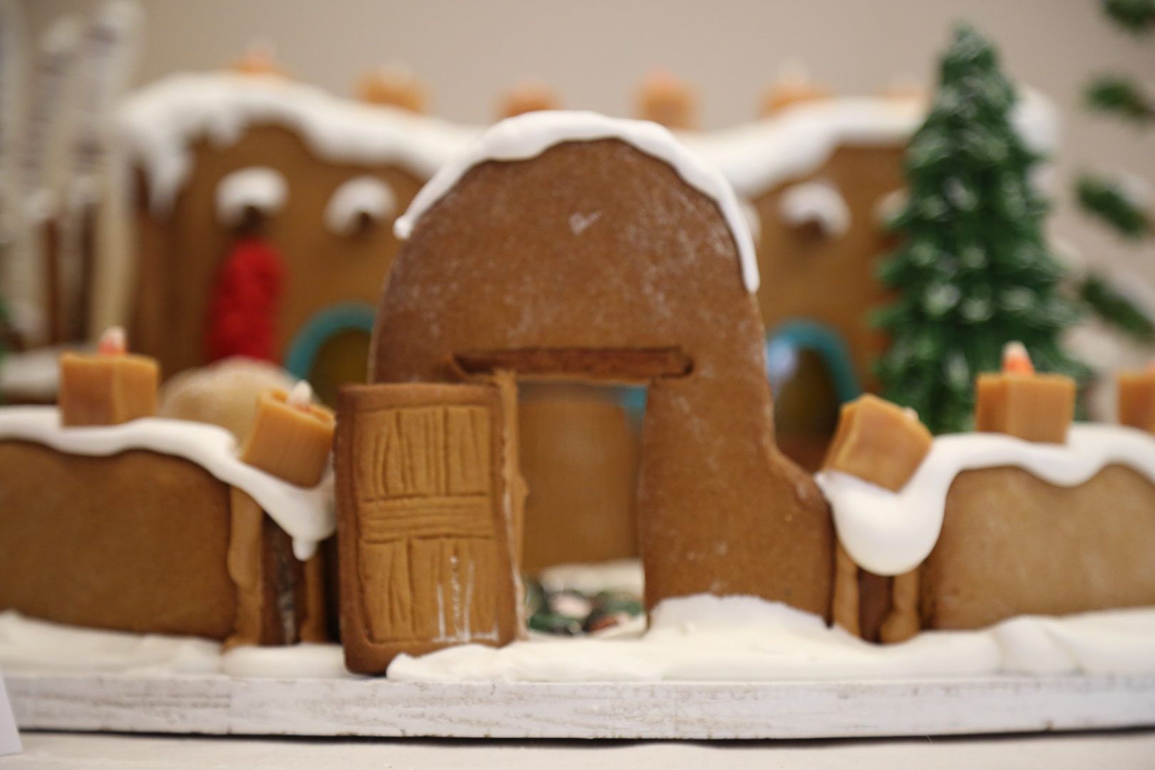 Pueblo Gingerbread House Contest at the Indian Pueblo Cultural Center