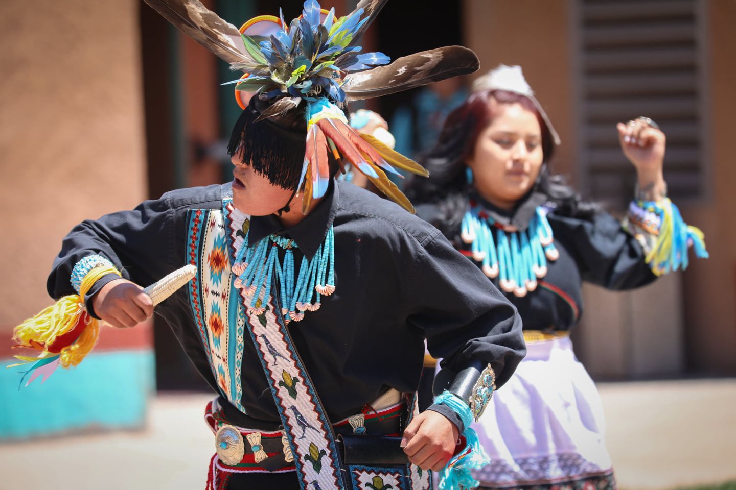 Cultural Dances: Dowa:Kwe Dance Group (Zuni Pueblo)
