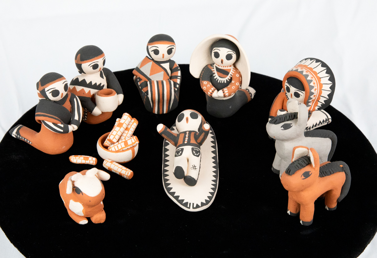 Pueblo Nativity Set