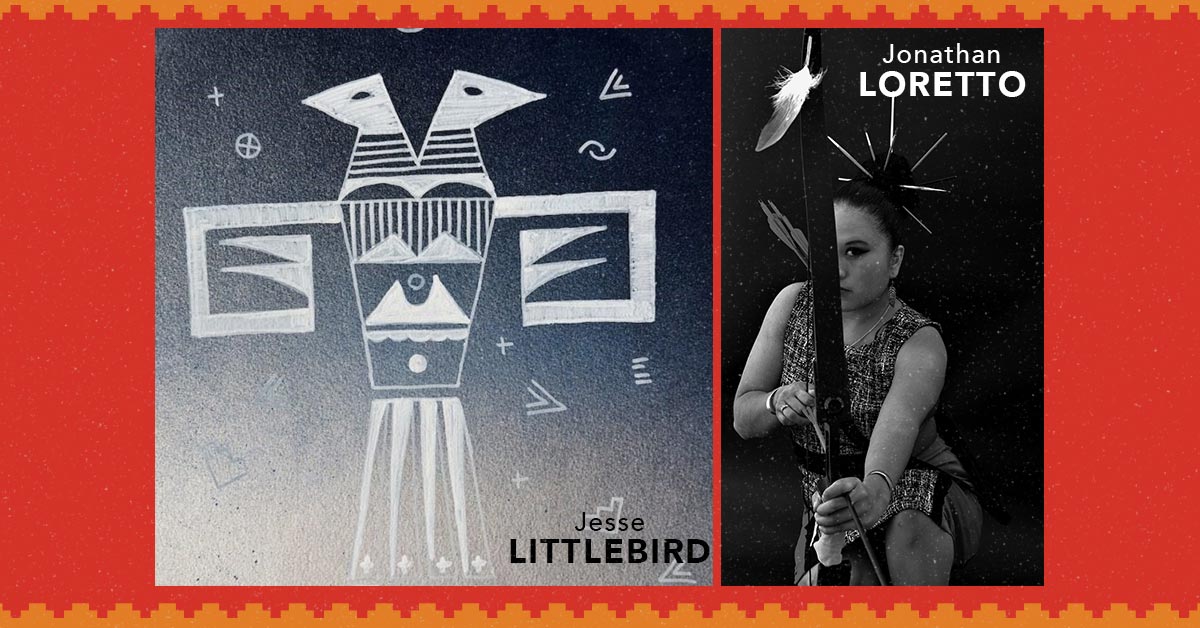 Reflective Presence: The Art of Jesse Littlebird & Jonathan Loretto.