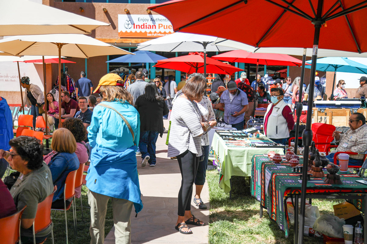 Spring arts market at the Indian Pueblo Cultural Center