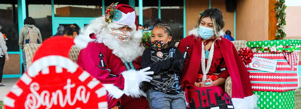 Toys for Tots at the Indian Pueblo Cultural Center